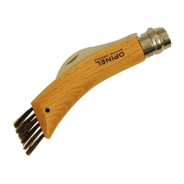 Нож грибника Opinel №8, нержавеющая сталь, бук, блистер (001250)  