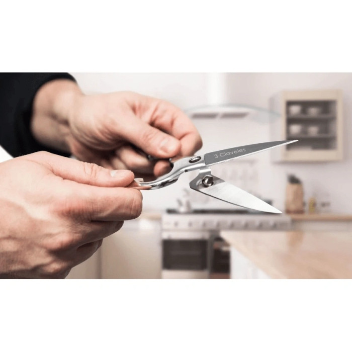 Универсальные кухонные ножницы 3claveles 00409, Испания  