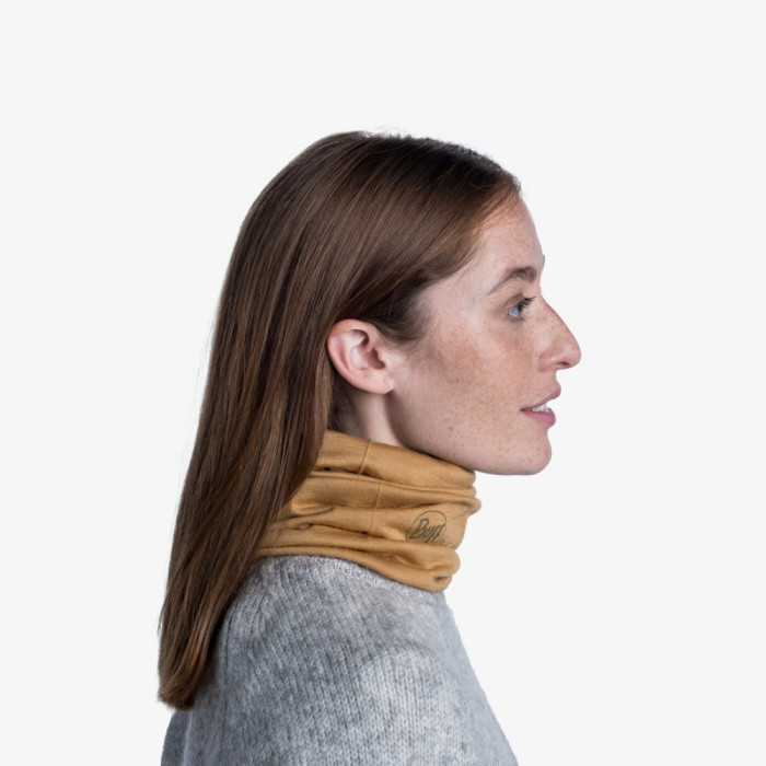 Шарф-труба Buff Lightweight Merino Wool solid mustard  