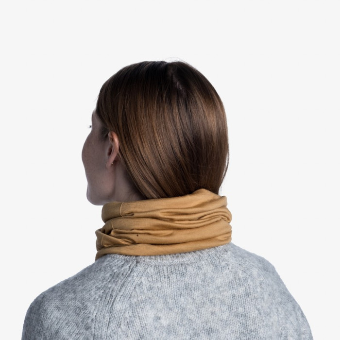 Шарф-труба Buff Lightweight Merino Wool solid mustard  