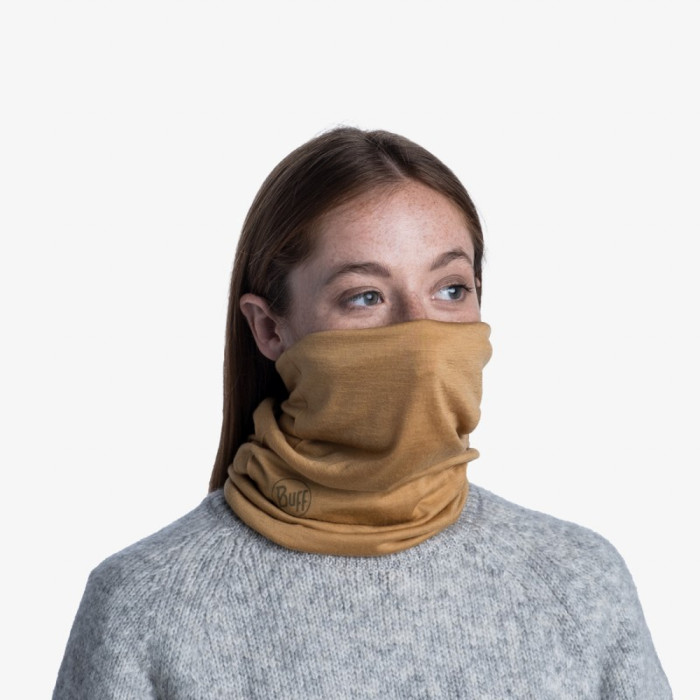 Шарф-труба Buff Lightweight Merino Wool solid mustard  