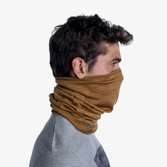 Шарф-труба Buff Lightweight Merino Wool solid mustard  