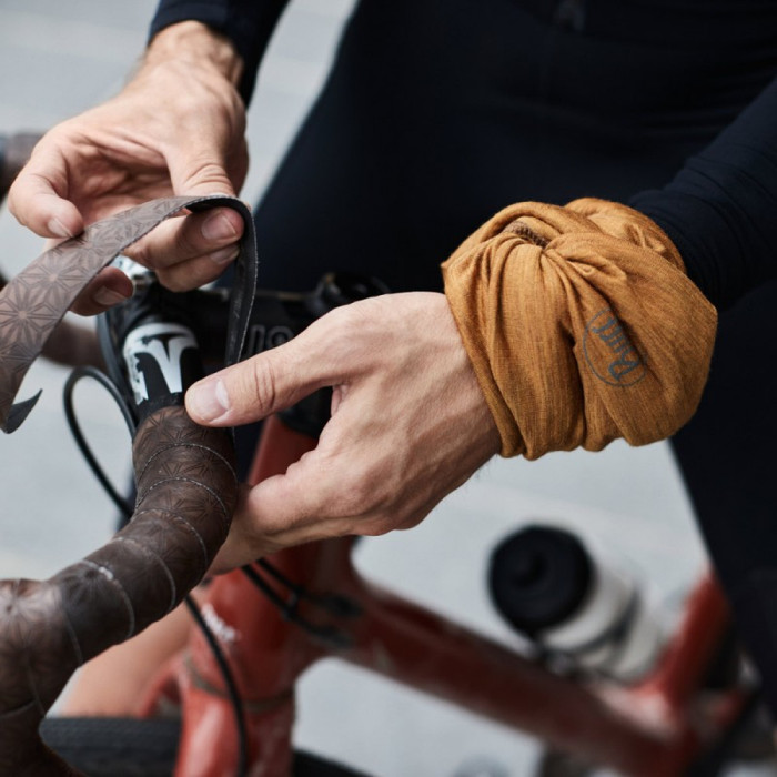 Шарф-труба Buff Lightweight Merino Wool solid mustard  