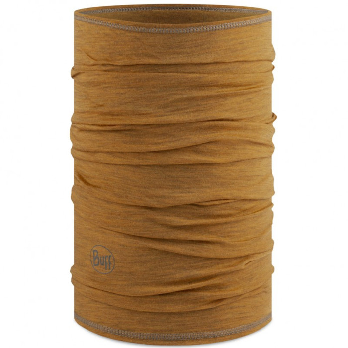 Шарф-труба Buff Lightweight Merino Wool solid mustard  