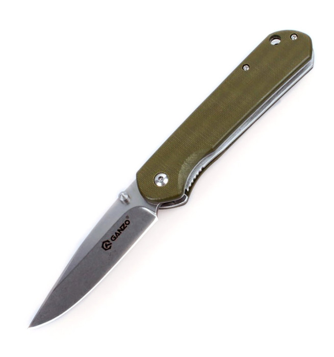 Нож Ganzo G6801, зеленый  