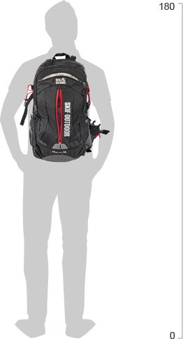 Рюкзак Skif Outdoor Adventure, 40L, black  