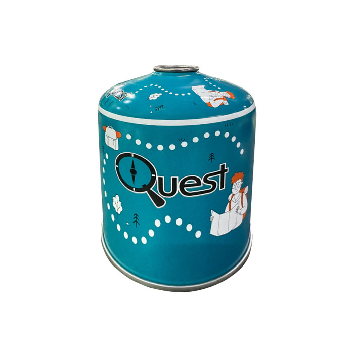 Газовый баллон бутановый Quest, 450гр  