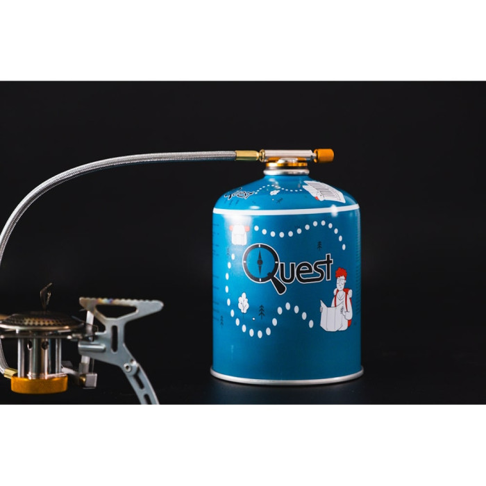 Газовый баллон резьбовой бутановый Quest, 450гр  