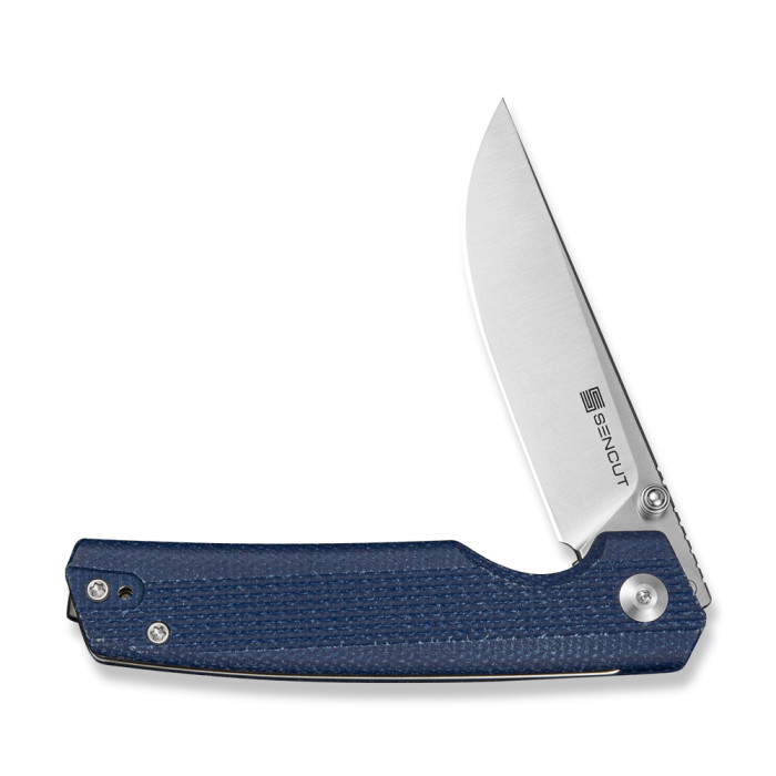 Нож складной карманный Sencut Stria, (7,9 см) D2 / Micarta синий  