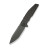 Нож складной туристический Weknife Breach (9.8 см) Bohler M390 / Titanium угольно-серый