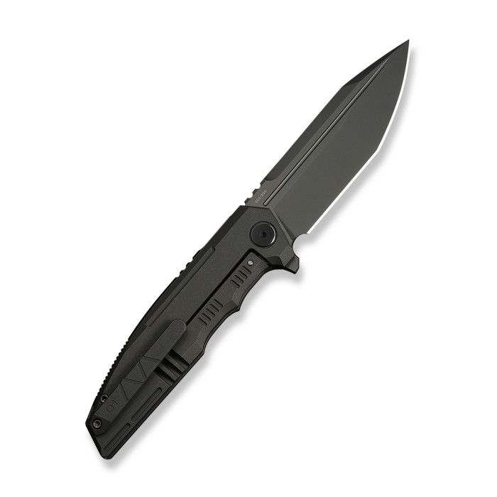 Нож складной туристический Weknife Breach (9.8 см) Bohler M390 / Titanium угольно-серый  