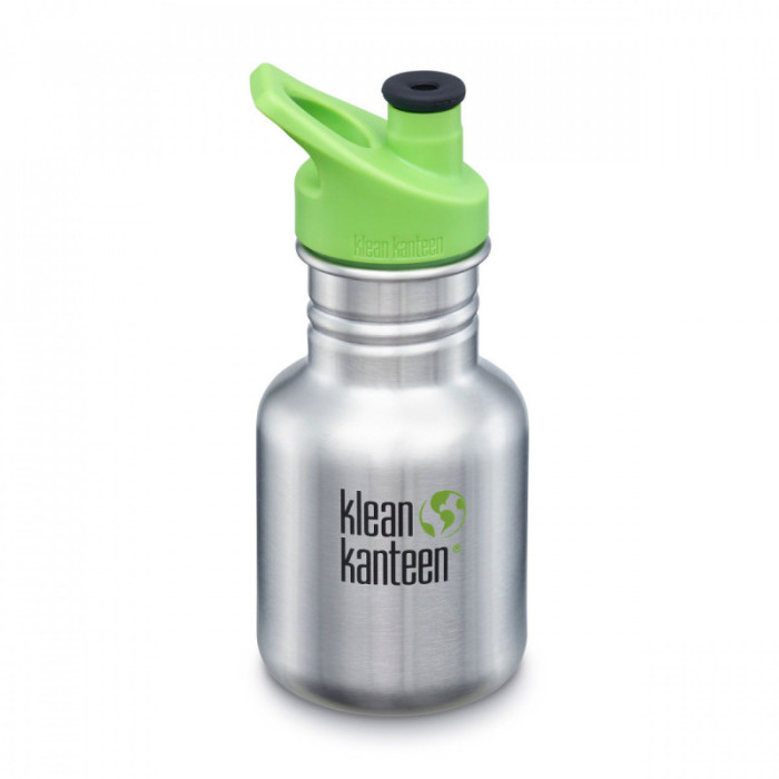 Бутылка для воды Kid Kanteen Classic Sport Cap 355 мл Brushed Stainless 