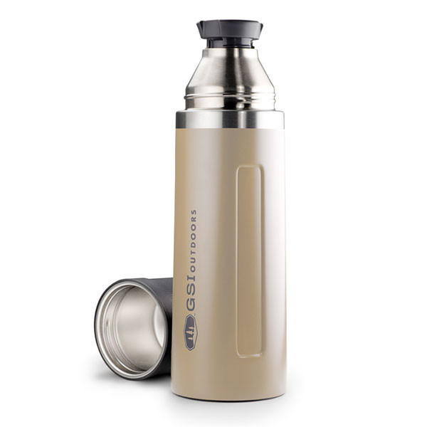 Термос GSI Outdoors Glacier Stainless 1l Vacuum Bottle (песочный)  