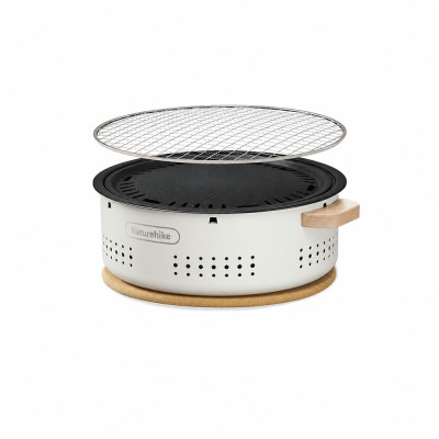 Гриль туристический со столом Naturehike Moyan CNK2550CF010, песочный
