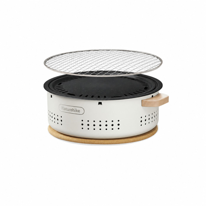 Гриль туристический со столом Naturehike Moyan CNK2550CF010, песочный  