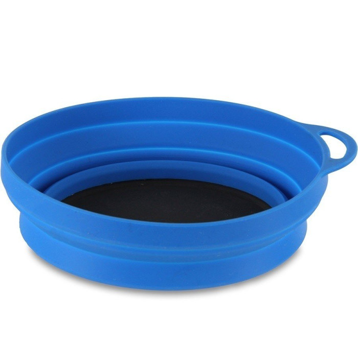 Тарелка Lifeventure Silicone Ellipse Bowl, Blue  