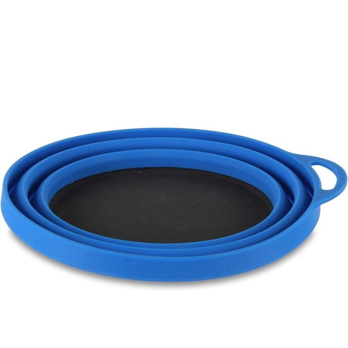 Тарелка Lifeventure Silicone Ellipse Bowl, Blue  