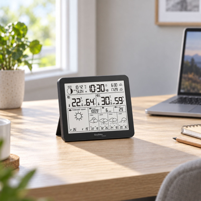 Метеостанция Technoline Tuya Smart/SmartLife WD3000 Black (WD3000)  