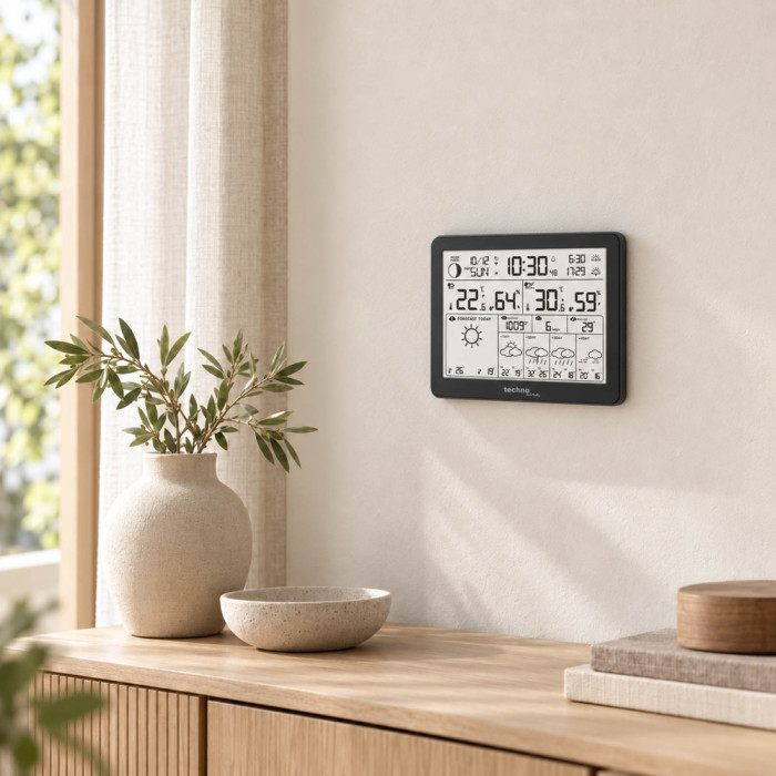 Метеостанция Technoline Tuya Smart/SmartLife WD3000 Black (WD3000)  