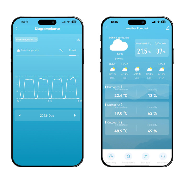 Метеостанция Technoline Tuya Smart/SmartLife WD3000 Black (WD3000)  