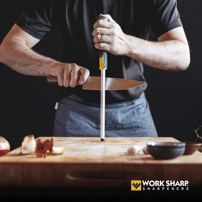 Work Sharp Керамический мусат Ceramic Kitchen Honing Rod WSKTNCHR-I (витринный образец / поврежденная упаковка)  