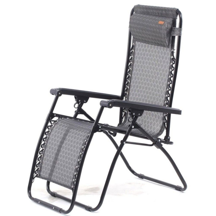 Шезлонг KingCamp Deckchair Cool Style (KC3902) Middle gray 
