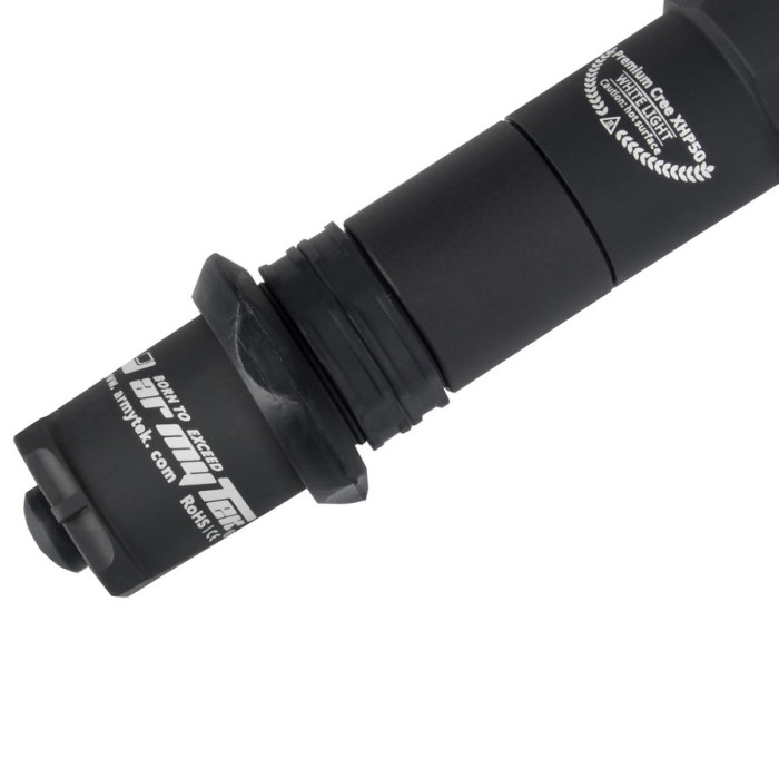 Туристический фонарь Armytek Viking Pro v3, черный, XHP50 (F01903BC)  