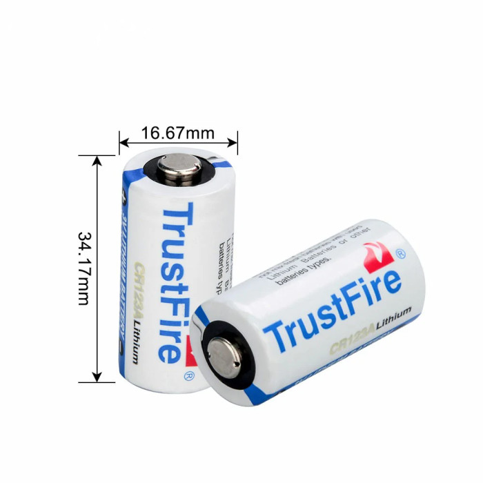 Батарейка Trustfire CR123A 3.0v 1300mah  