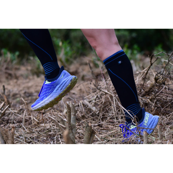 Водонепроницаемые носки Dexshell Longlite Socks 2.0, голубые полоски, размер S (36-38)  