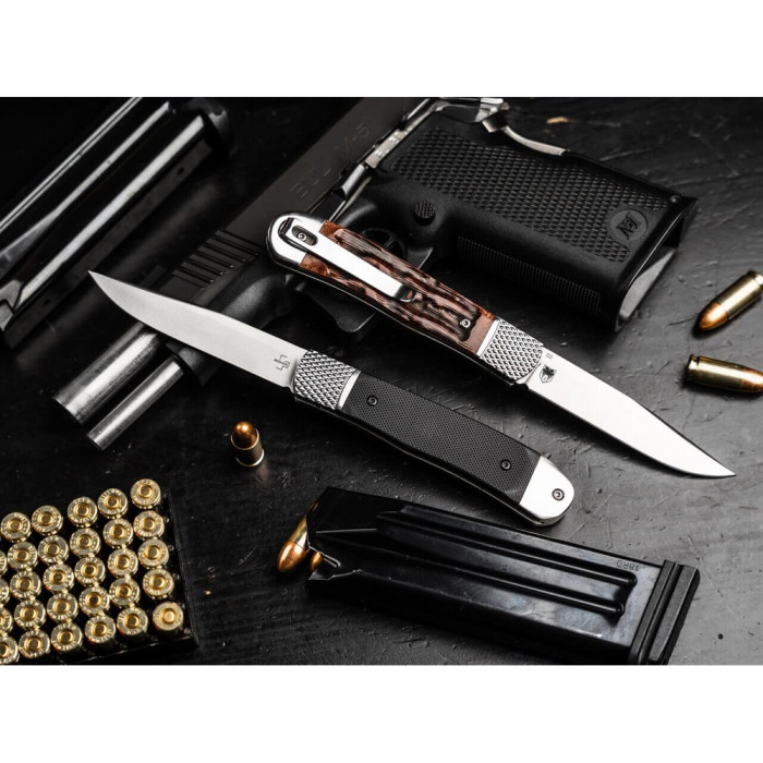 Нож Boker Plus Hidden Release Trapper G-10  