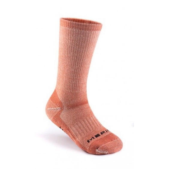 Носки трекинговые Merino wool New M 36-39 Naturehike NH20FS048 оранжевые  