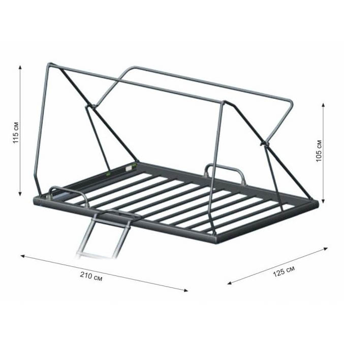Автомобильная палатка Tramp Top Over TRT-107.13  