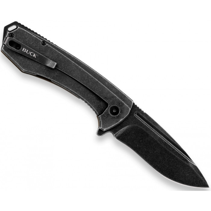 Нож Buck Ruckus, черно-зеленый  