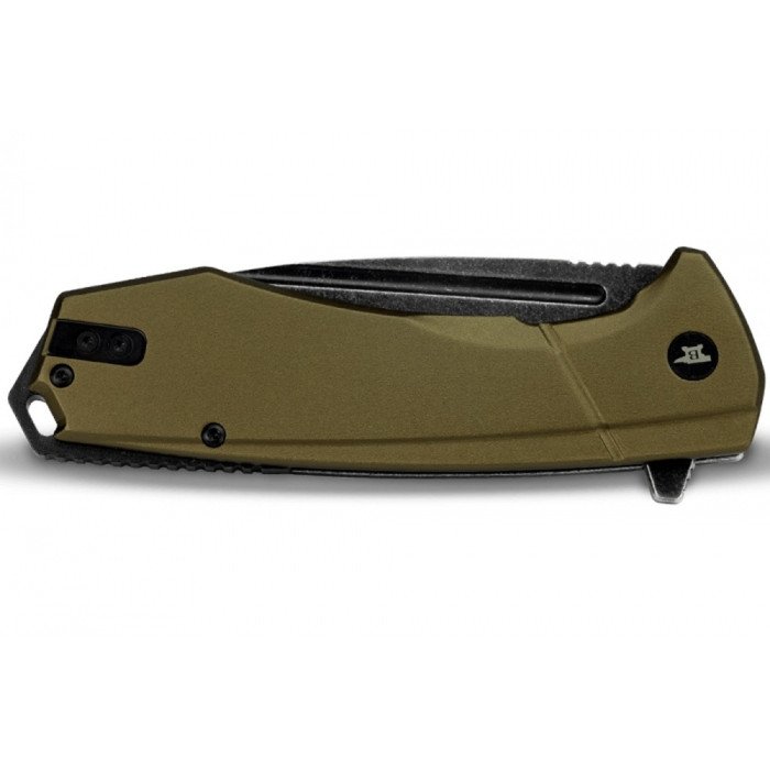 Нож Buck Ruckus, черно-зеленый  