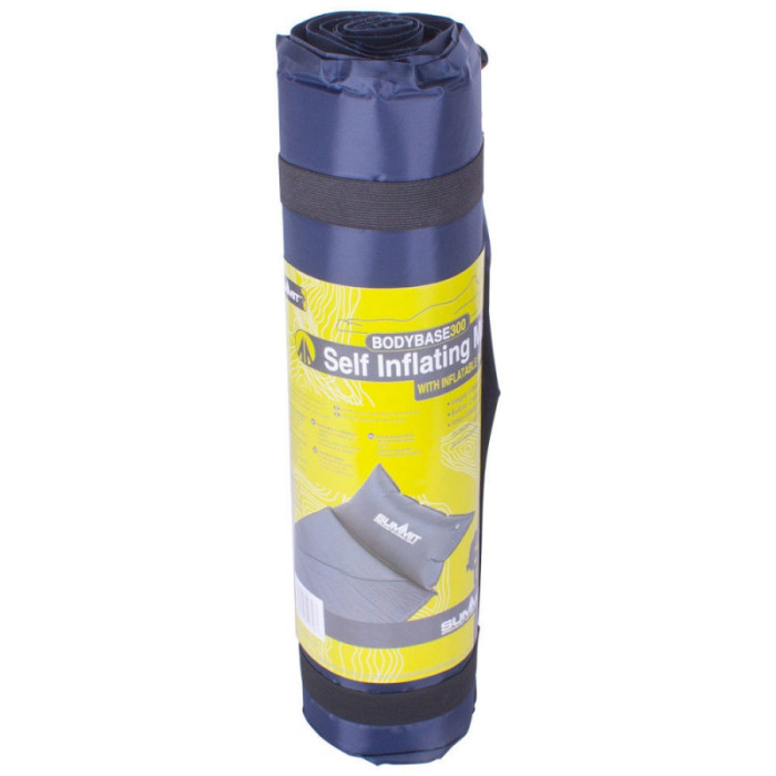 Коврик самонадувной Summit Body Base 300 Self Inflating Mat with Pillow  