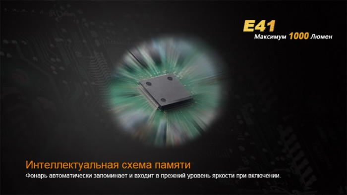 Карманный фонарь Fenix E41 XM-L2, 1000 люмен  
