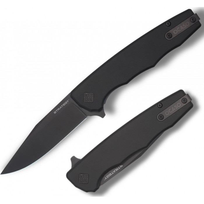 Нож Ocaso Strategy, Black Aluminum  