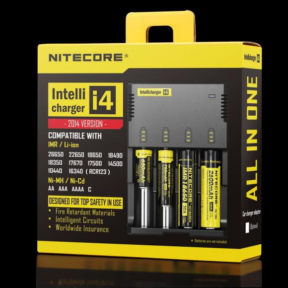 Зарядное устройство Nitecore Intellicharger i4 v.2 (4 канала)  