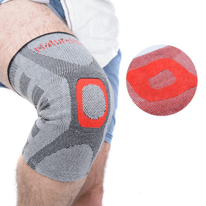 Бандаж на колено компрессионный Naturehike XL grey NH16H003-H  