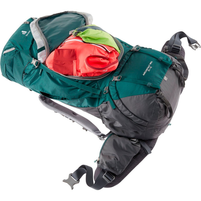 Рюкзак Deuter Aircontact PRO 70 + 15 2427 forest-graphite  