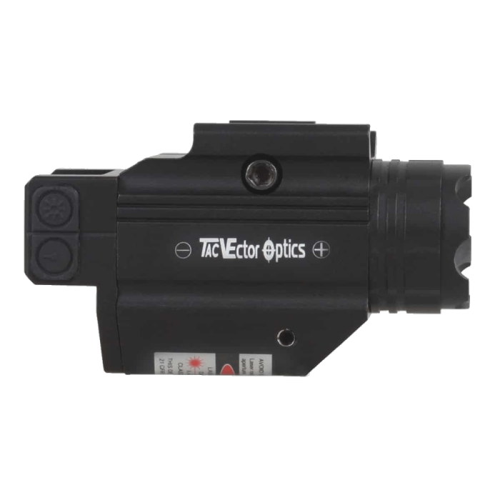 Подствольный фонарь + лазер Vector Optics Doublecross Compact красный лазер  