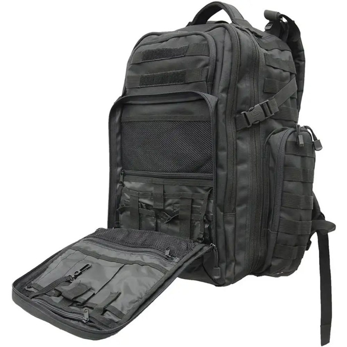 Рюкзак Leapers 3-Day, 1200D, двухлямочный black  