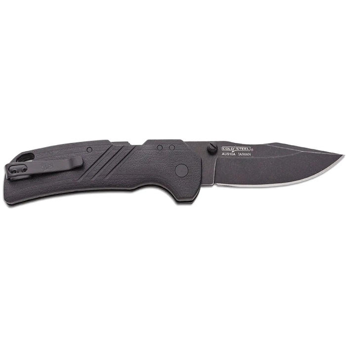 Нож Cold Steel Engage 3" Clip Point, AUS10A blk/blk  