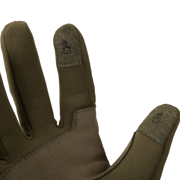 Перчатки для туризма Helikon-Tex Tracker Outback Gloves - Olive Green, размер S  