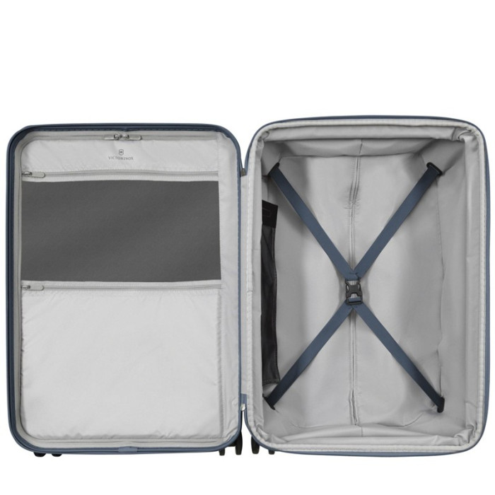 Чемодан на 4 колесах Victorinox Travel Connex Hs/Deep Lake L Expandable 107/121 л (Vt609817)  