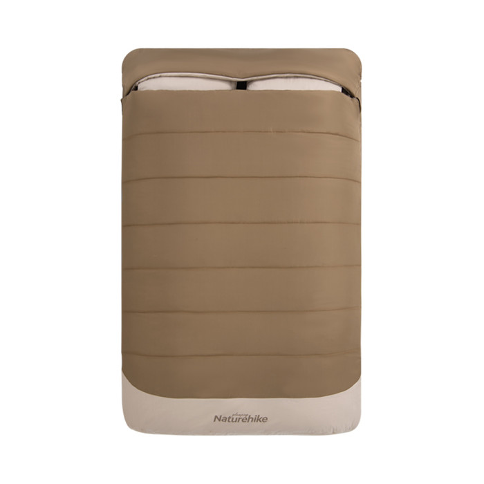 Спальный мешок двухместный Naturehike NH21MSD02, коричневый  