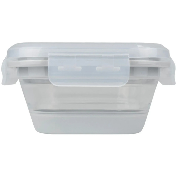 Контейнер Tribe Collapsible Container 500 мл силиконовый T-FF-0027, grey  