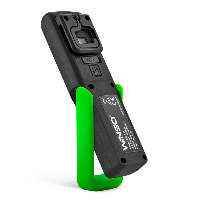 Фонарь портативный Winso 150Lm, 3W COB + 3W, 1200mAh, White  