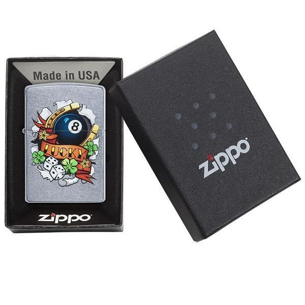 Зажигалка Zippo 207 Luck Tattoo (29604)  