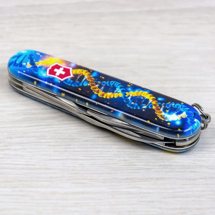 Складной нож Victorinox SPARTAN UKRAINE ДНК Украинца 1.3603.3.T3270pw  